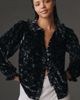 Pilcro Keira Collared Button-Front Blouse by Pilcro: Long-Sleeve Velvet Edition - 4