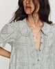 Pilcro Keira Eyelet Mini Dress - 4