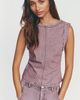 Pilcro Kendall Denim Sleeveless Top - 1