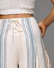 Pilcro Linen Cotton Skirty Sailor Pants - 5