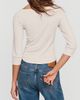Pilcro Lurex Stripe Boatneck Top - 3