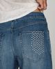 Pilcro Lyra Patchwork Mid-Rise Wide-Leg Jeans - 2