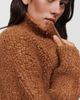 Pilcro Marlow Fleece Zip-Front Sweater - 6
