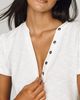 Pilcro Meadow 100% Cotton Henley Tee - 2