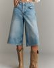 Pilcro Mid-Rise Culotte Denim - 2