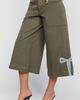 Pilcro Mid Rise Wide Leg Culotte Pants - 3