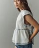 Pilcro Muscle Shirt in Cross-Weave Cotton Top - 2