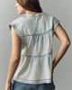 Pilcro Muscle Shirt in Cross-Weave Cotton Top - 4