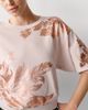 Pilcro Niki 100% Cotton Foil Print Sweatshirt - 1