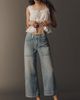 Pilcro Osaka Low-Slung Crop Wide-Leg Jeans - 1