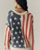 Pilcro Oversized Stars & Stripes Cardigan - 5