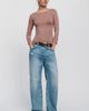 Pilcro Pearson Wool Bend Tissue Weight Top - 4