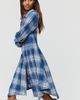 Pilcro Plaid Waisted Midi Shirtdress - 4