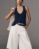 Pilcro Pleated Culotte High-Rise Culotte Jeans - 1