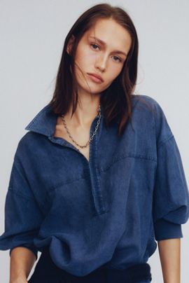 Pilcro Pullover Sweatshirt