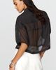 Pilcro Quincy Sheer Studded Blouse - 3