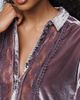 Pilcro Quincy Velvet Lace Blouse - 2