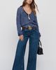 Pilcro Raver Low Rise Wide Leg Jeans - 1