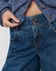 Pilcro Raver Low Rise Wide Leg Jeans - 2
