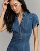 Pilcro Rebekah Denim Slim Midi Dress by Pilcro - 4