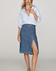 Pilcro Rebekah Slim Denim Midi Skirt - 4