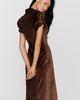 Pilcro Rebekah Velvet Slim Midi Dress - 3