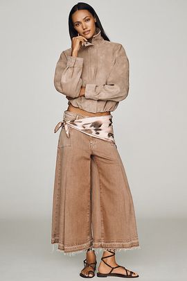 Pilcro Red Rock High Rise Gaucho Jeans