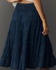 Pilcro Reese 100% Cotton Smocked Midi Skirt - 3