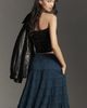 Pilcro Reese 100% Cotton Smocked Midi Skirt - 4