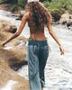 Pilcro Reese Barrel-Leg Pants in Cross-Weave Cotton - 1