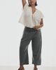 Pilcro Reese Barrel-Leg Pants in Cross-Weave Cotton - 10