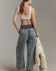 Pilcro Reese Barrel-Leg Pants in Cross-Weave Cotton - 4