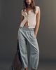 Pilcro Reese Joggers in Cross-Weave Cotton - 1