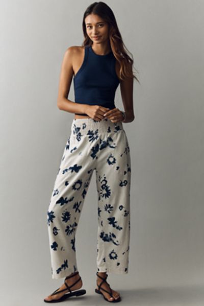 Pilcro Reese Linen Blend Pull-On Barrel Pants by Pilcro
