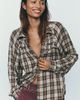 Pilcro Ruched-Yoke Buttondown Shirt - 1
