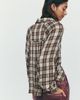 Pilcro Ruched-Yoke Buttondown Shirt - 3