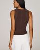 Pilcro Ruched Mesh Tank Top - 3