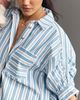 Pilcro Ruched Sleeve Buttondown Shirt - 4
