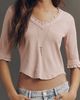 Pilcro Ruffled V-Neck Half-Sleeve Tee - 2