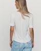 Pilcro Sable Cotton Modal Notched Collar Tee - 5