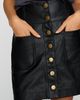 Pilcro Sawyer Leather Mini Skirt - 2