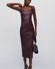 Pilcro Scoop Neck Slim Midi Dress - 1