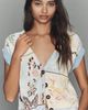 Pilcro Sleeveless Floral Cardigan Sweater - 1
