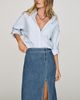 Pilcro Slim Denim Midi Skirt - 1