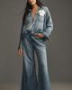 Pilcro Solene High-Rise Wide-Leg Ruffle Flare Jeans - 2