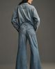Pilcro Solene High-Rise Wide-Leg Ruffle Flare Jeans - 4
