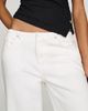 Pilcro Stovepipe Mid-Rise Straight Jeans - 2