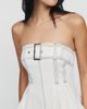 Pilcro Strapless Belted Mini Dress - 2
