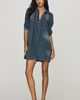 Pilcro Tallulah 100% Cotton Denim Mini Dress - 1