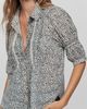 Pilcro Tallulah 100% Cotton Double Puff Sleeve Blouse - 4